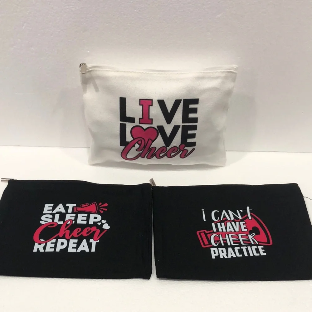 Cheer Themed Pouch Bundle